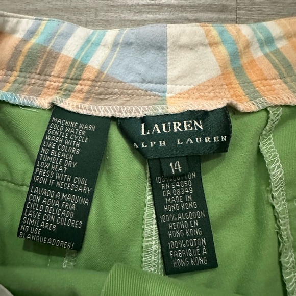Lauren Ralph Lauren bermuda Sz 14 vacation resort classic elegant - Picture 6 of 6